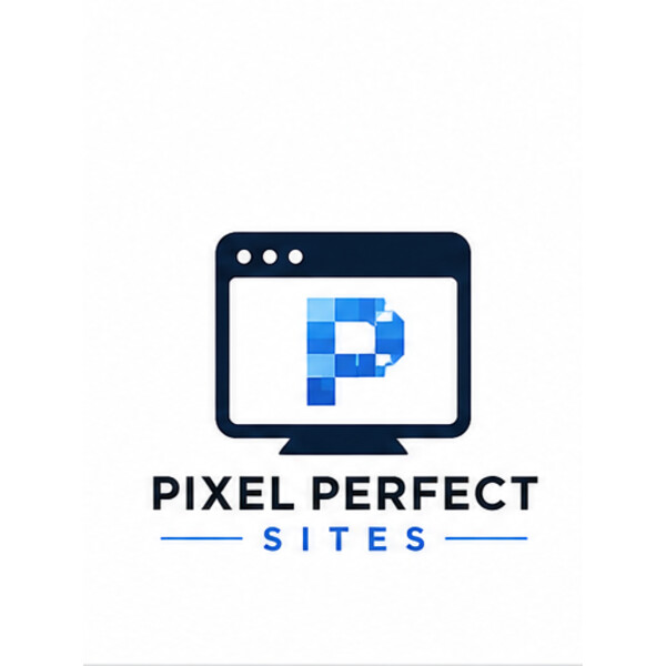 Pixel Perfect logo concept 2