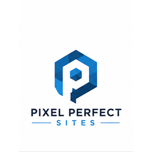 Pixel Perfect logo concept 3