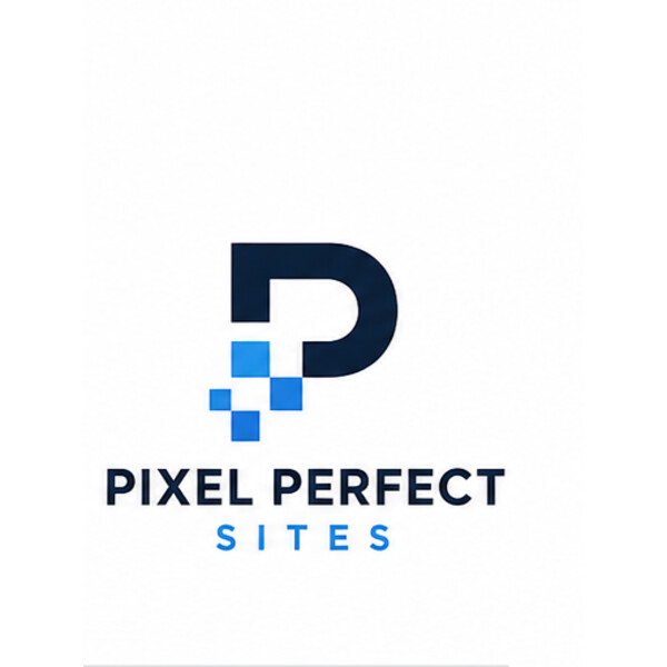 Pixel Perfect logo concept 4