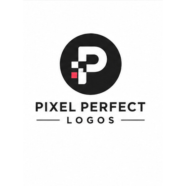 Pixel Perfect logo concept 7
