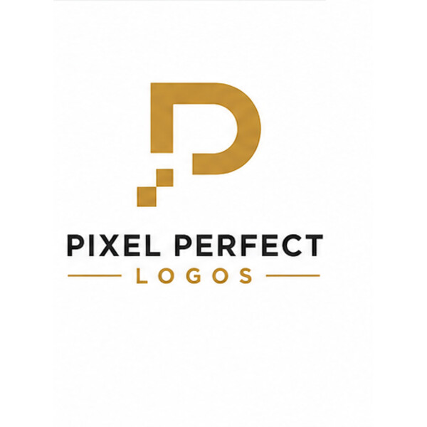 Pixel Perfect logo concept 8